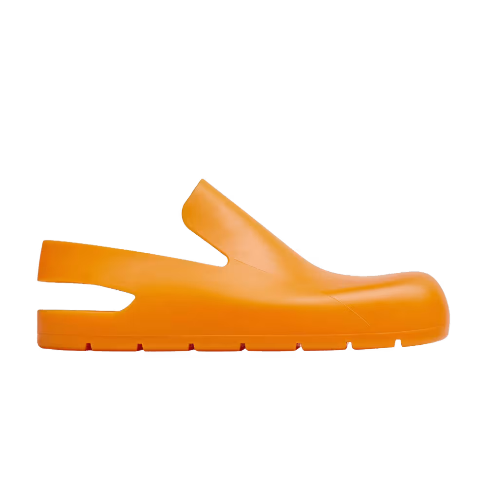 Bottega Veneta Puddle Slingback Sandal Tangerine