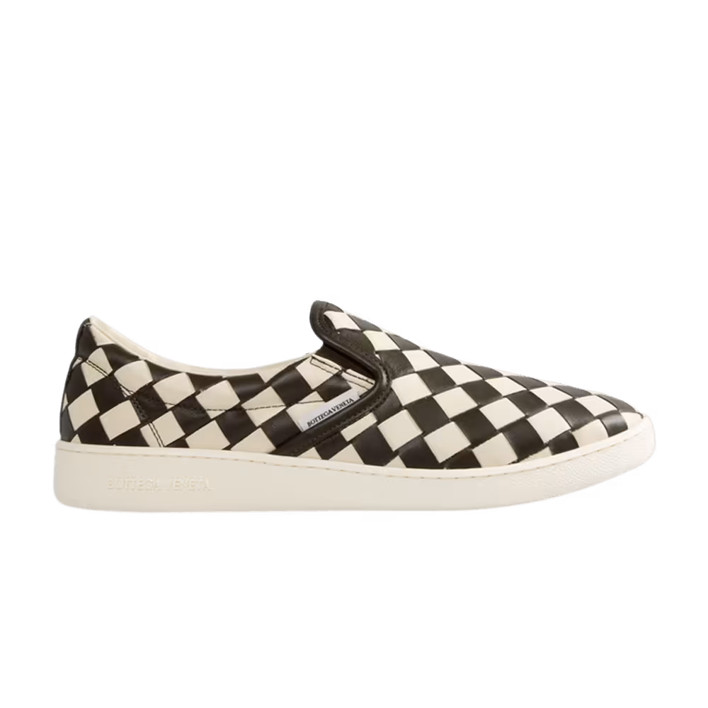 Bottega Veneta Sawyer Slip-On Sneaker Sea Salt Khaki