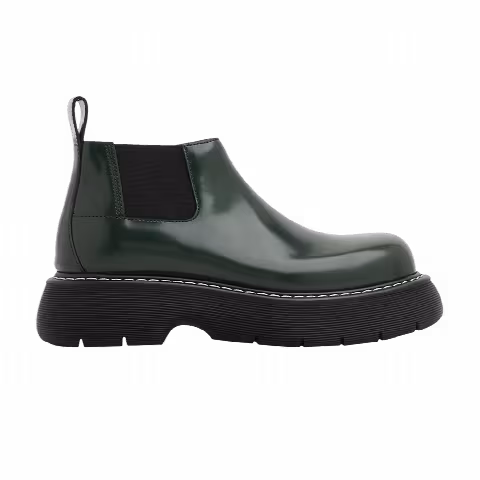 Bottega Veneta Swell Chelsea Ankle Boot 'Bottle Green'