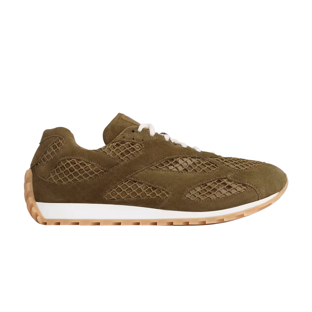 Bottega Veneta Orbit Sneaker Olive Oil