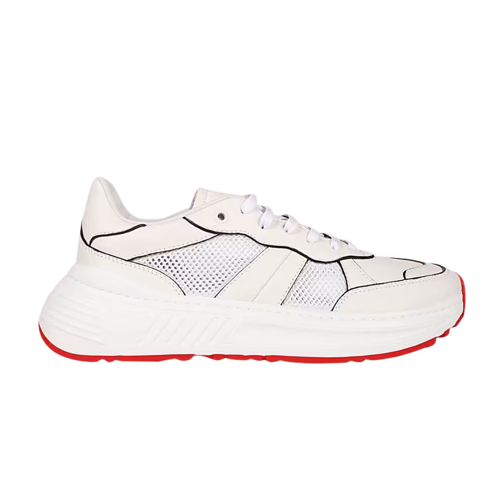 Bottega Veneta Speedster White Red