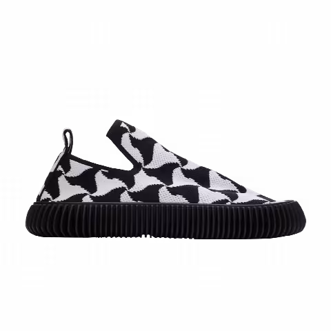 Bottega Veneta Ripple Sneaker 'Wavy Triangle - Black Optic White'