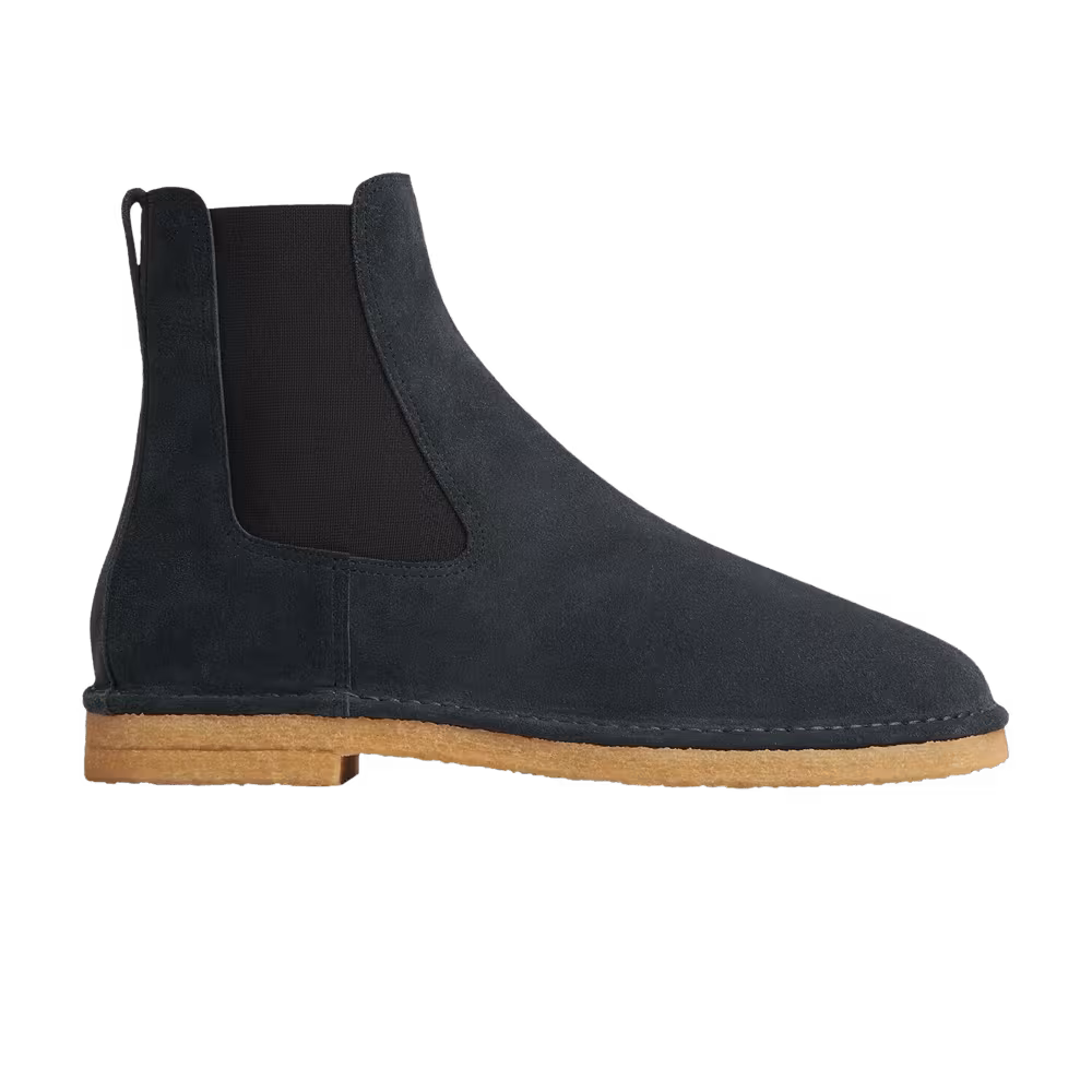 Bottega Veneta Daddy Chelsea Ankle Boot Ardoise