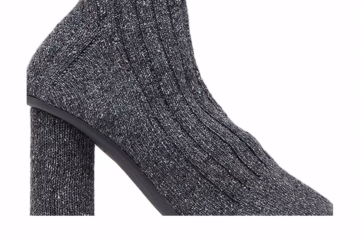 Bottega Veneta Women's Atomic Boot Anthracite, view 3