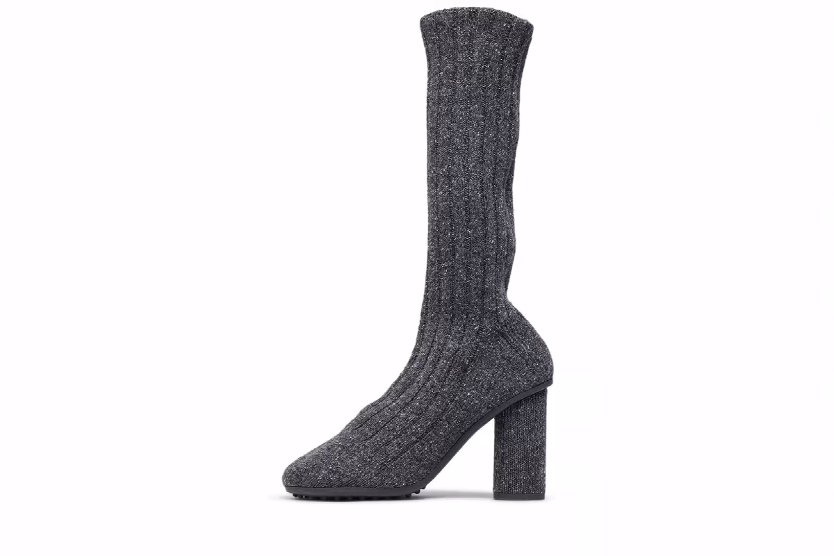 Bottega Veneta Women's Atomic Boot Anthracite, view 4