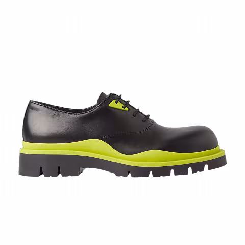 Bottega Veneta Tire Lace-Up 'Black Kiwi'