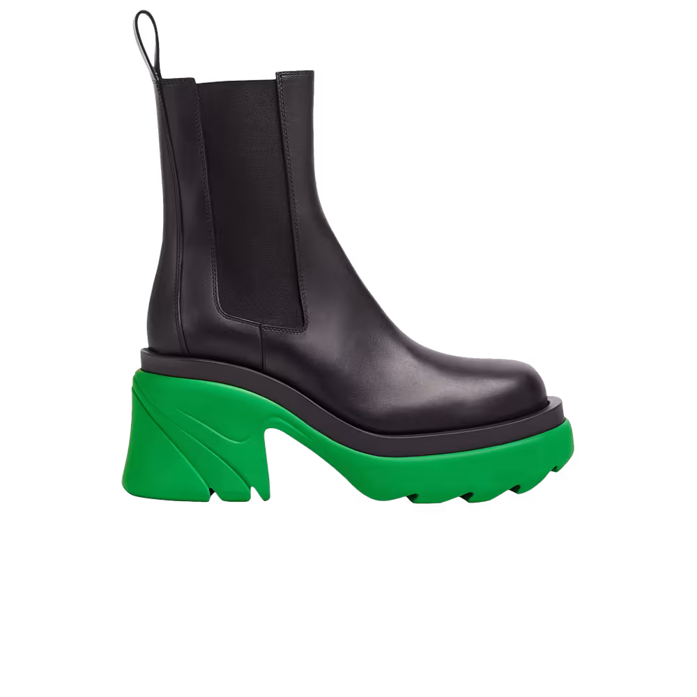 Bottega Veneta Women's Flash Chelsea Boot Black Grass