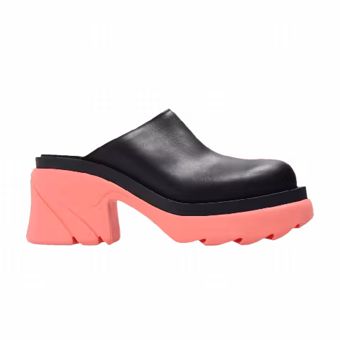 Bottega Veneta Wmns Flash Pump Sandal 'Black Flamingo'