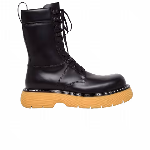Bottega Veneta Swell Boot 'Black Natural Rubber'