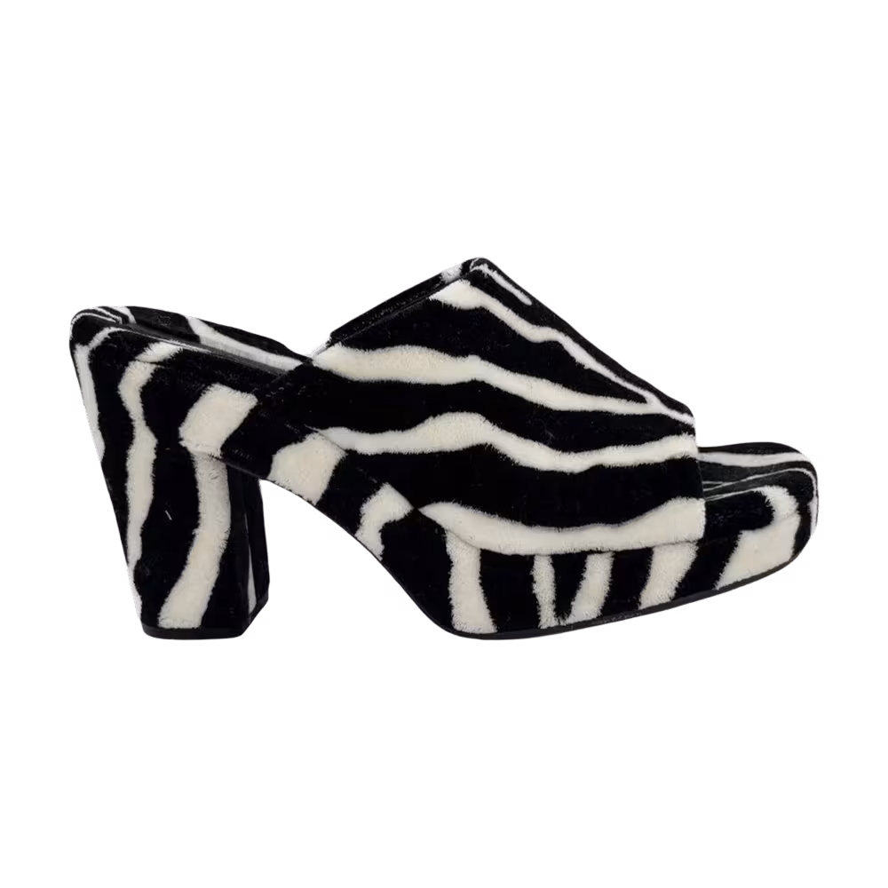 Bottega Veneta Women's Gleam Sandal Zebra