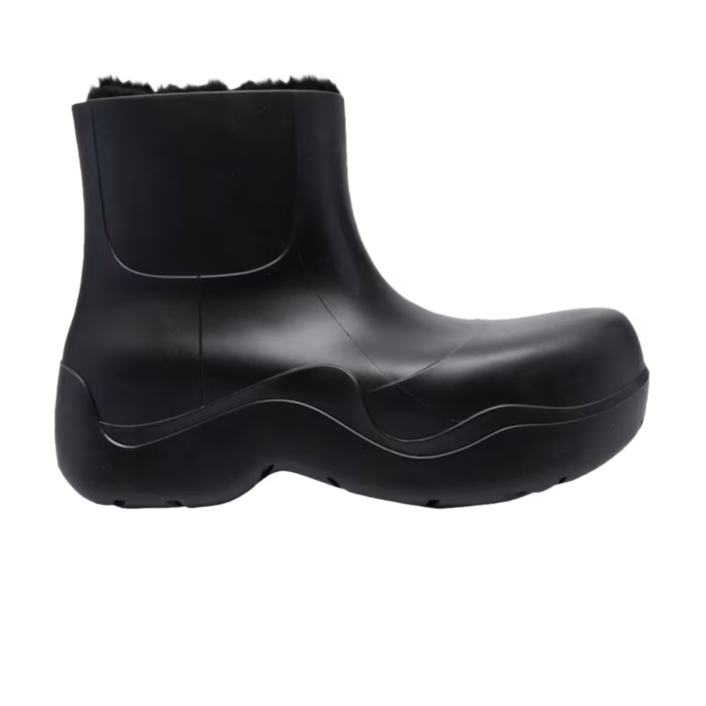 Bottega Veneta Women's Puddle Snow Boot Shearling - Black