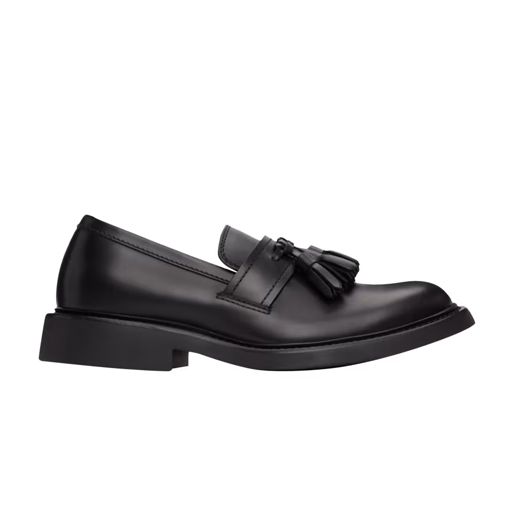 Bottega Veneta Tokyo Tassel Leather Loafer Black