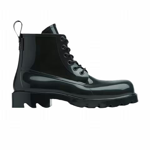 Bottega Veneta Stride Lace-Up Ankle Boot 'Bottle Green'