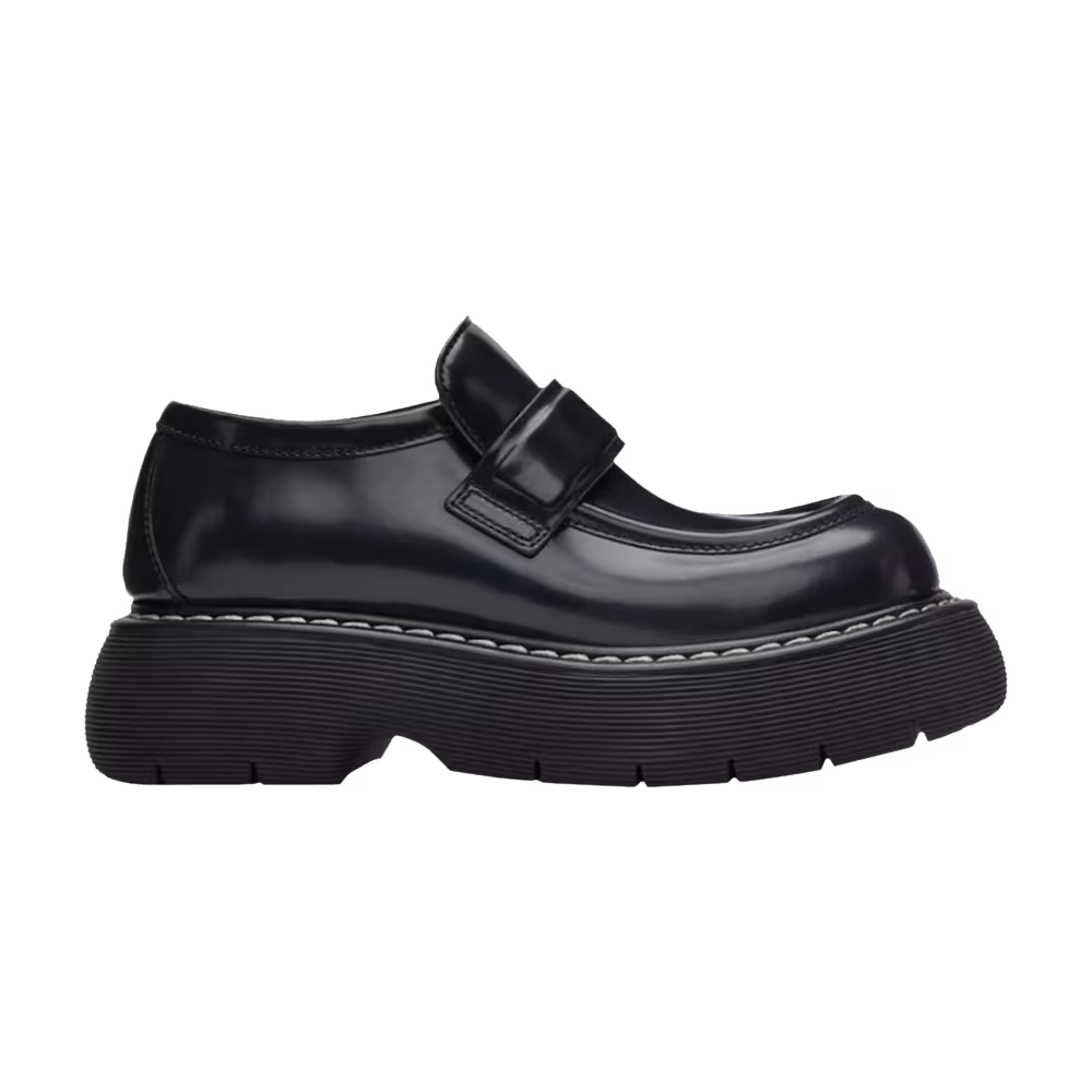 Bottega Veneta Women's Swell Brushed Loafer Black