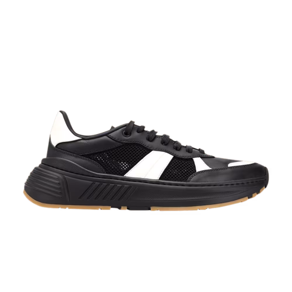 Bottega Veneta Speedster Sneaker Black White