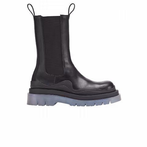 Bottega Veneta Wmns Tire 'Black Transparent'
