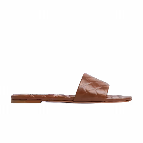 Bottega Veneta Wmns Amy Flat Mule 'New Cognac'