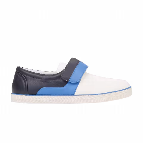 Bottega Veneta Strap Leather Sneaker 'White Multi'
