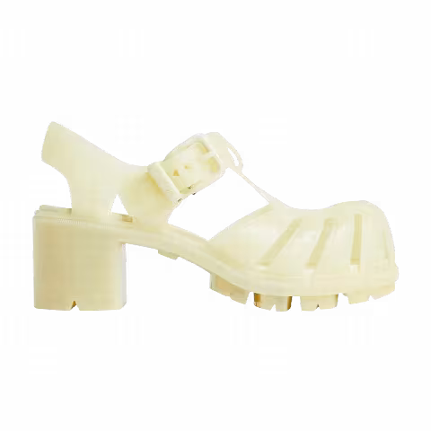 Bottega Veneta Wmns Gertie Fisherman Sandal 'Camomile'