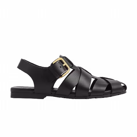 Bottega Veneta Wmns Alfie Sandal 'Black'