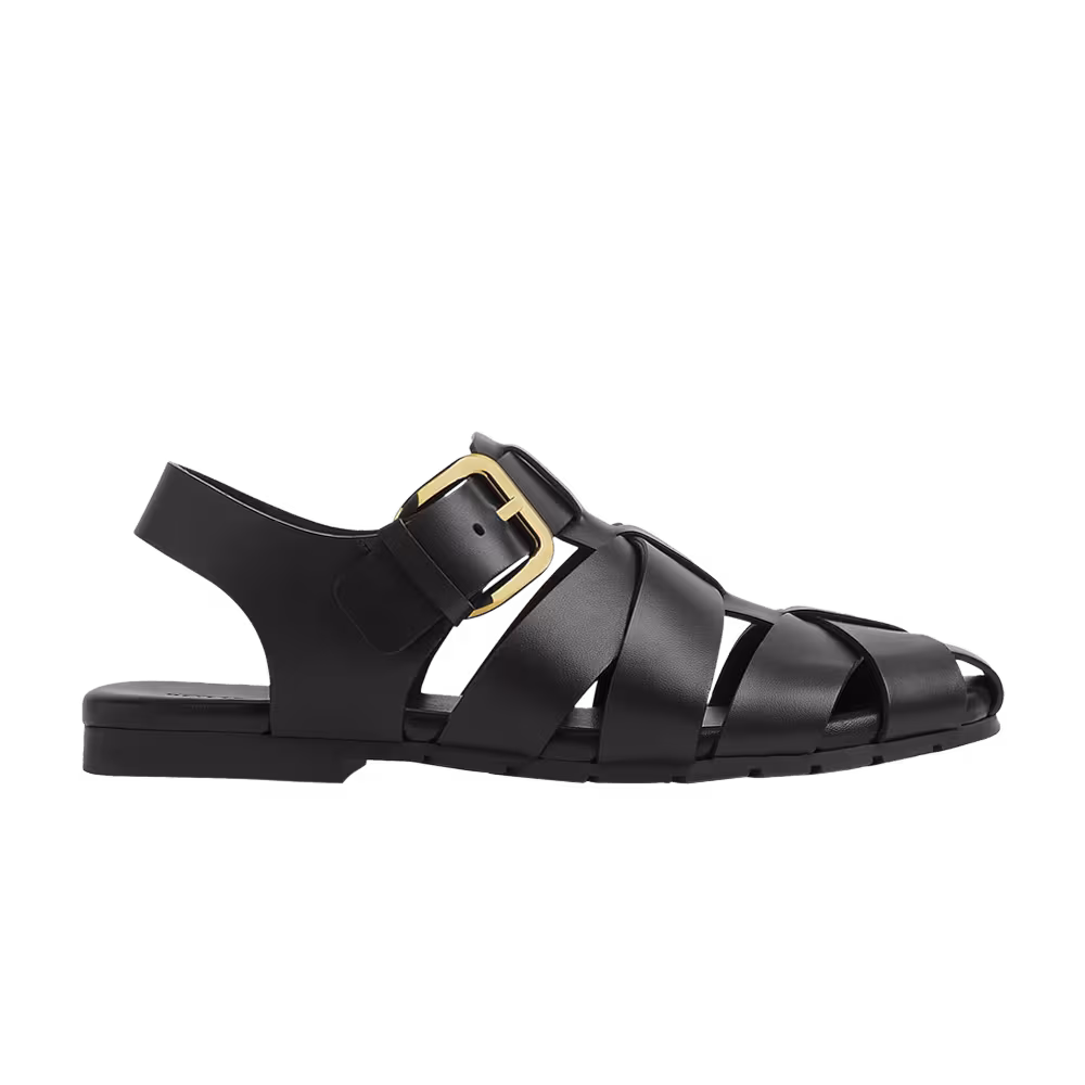 Bottega Veneta Women's Alfie Sandal Black