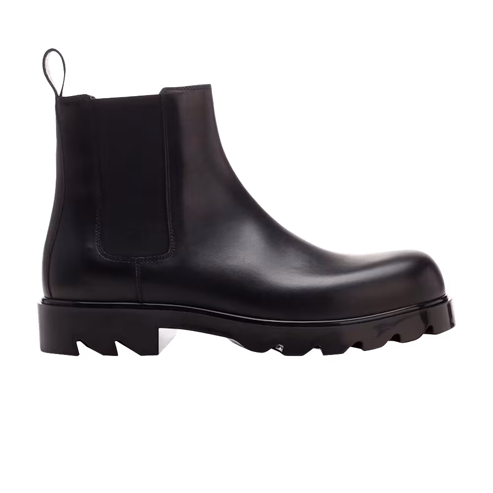 Bottega Veneta Strut Chelsea Boot Black