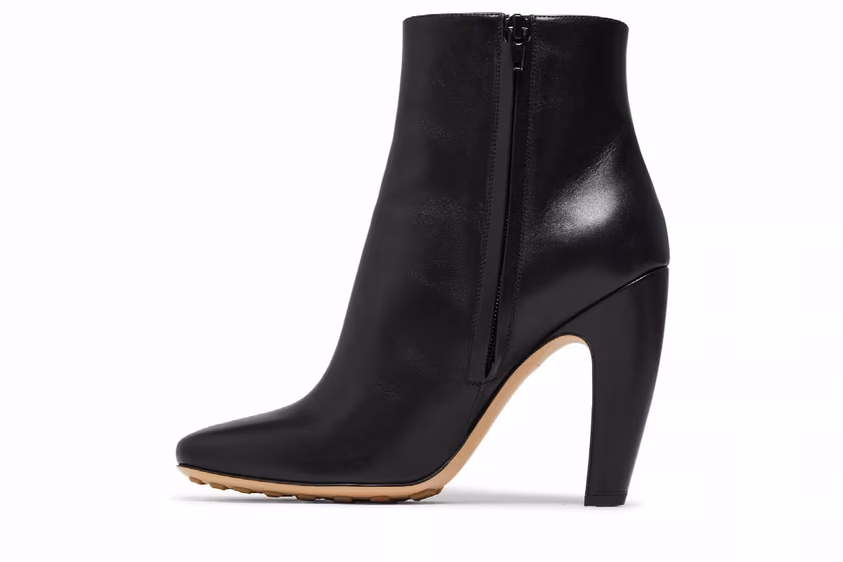 Bottega Veneta Women's Canalazzo Ankle Boot Black, view 4
