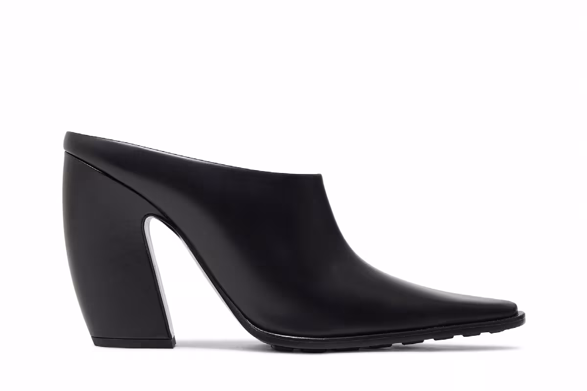 Bottega Veneta Women's Tex Mule Black, view 2