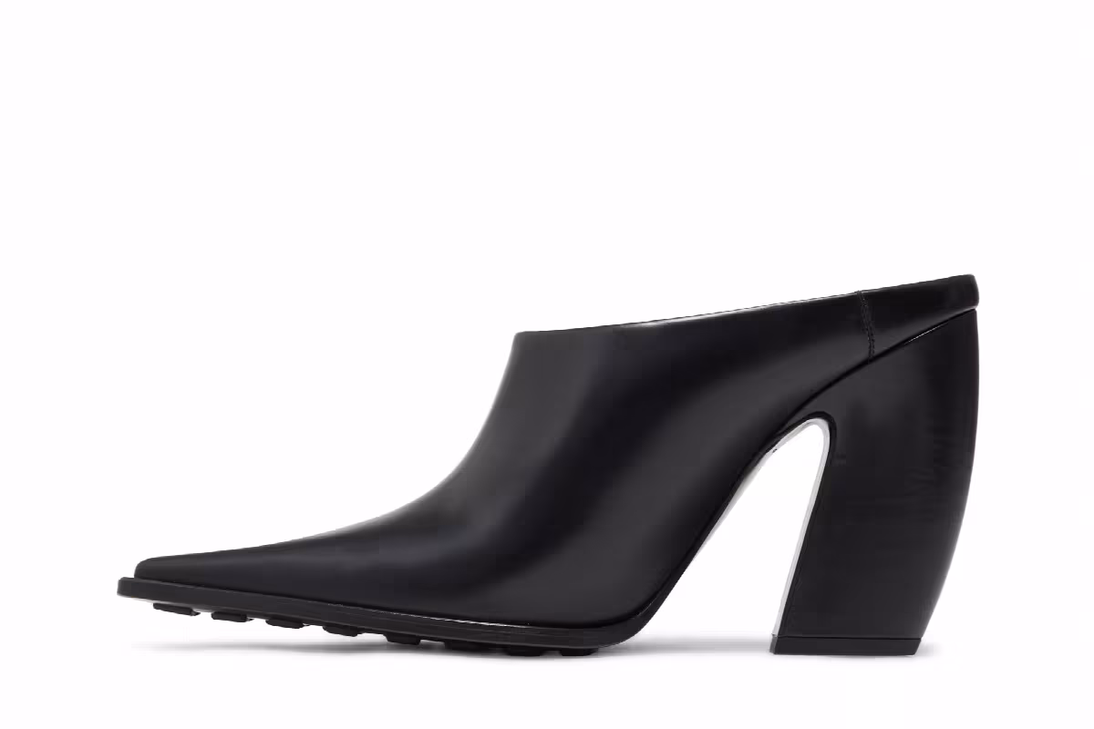 Bottega Veneta Women's Tex Mule Black, view 4