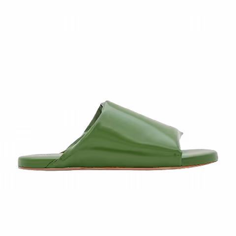 Bottega Veneta Wmns Cushion Flat 'Jalapeno'