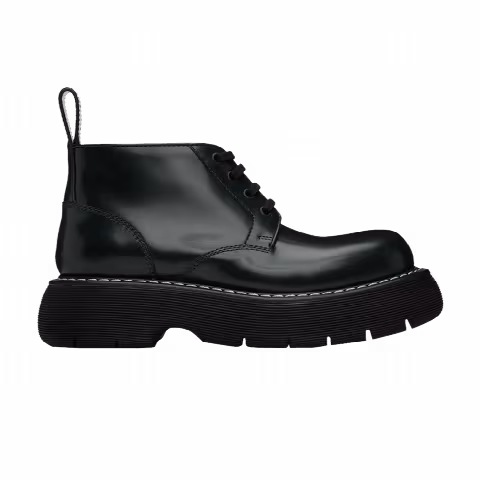 Bottega Veneta Swell Lace-Up Ankle Boot 'Inkwell'