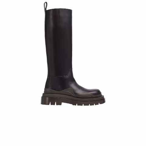 Bottega Veneta Wmns Tire Boot 'Black Camping'