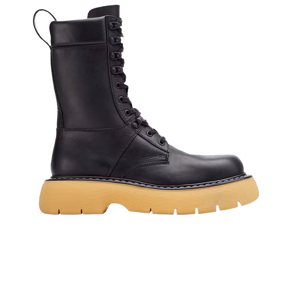 Bottega Veneta Women's Swell Boot Black Natural Rubber