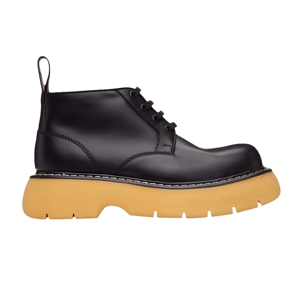 Bottega Veneta Women's Swell Ankle Boot Black Natural