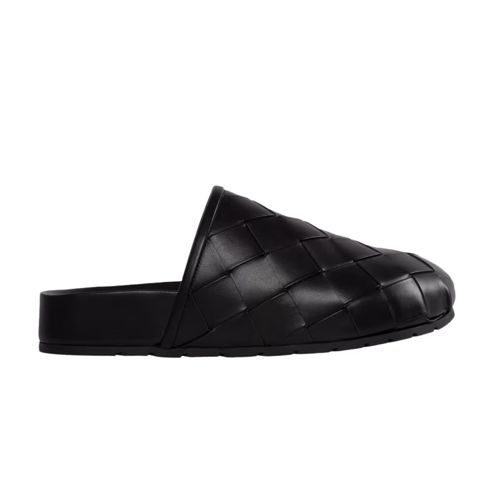 Bottega Veneta Reggie Slipper Black