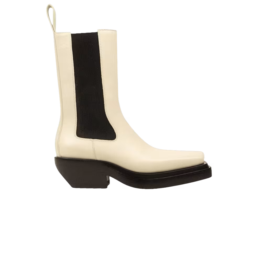 Bottega Veneta Women's Lean Heeled Chelsea Boot Wax
