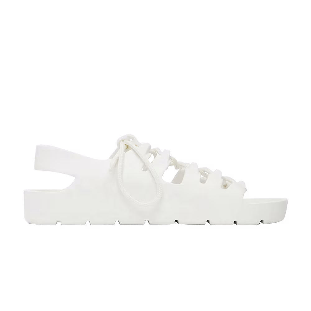 Bottega Veneta Jelly Sandal Chalk