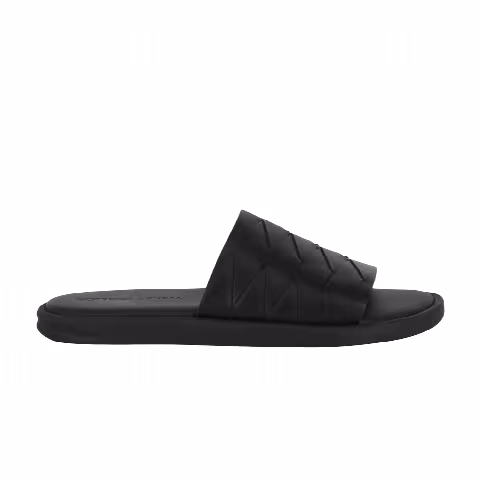Bottega Veneta Leather Slide 'Nero'