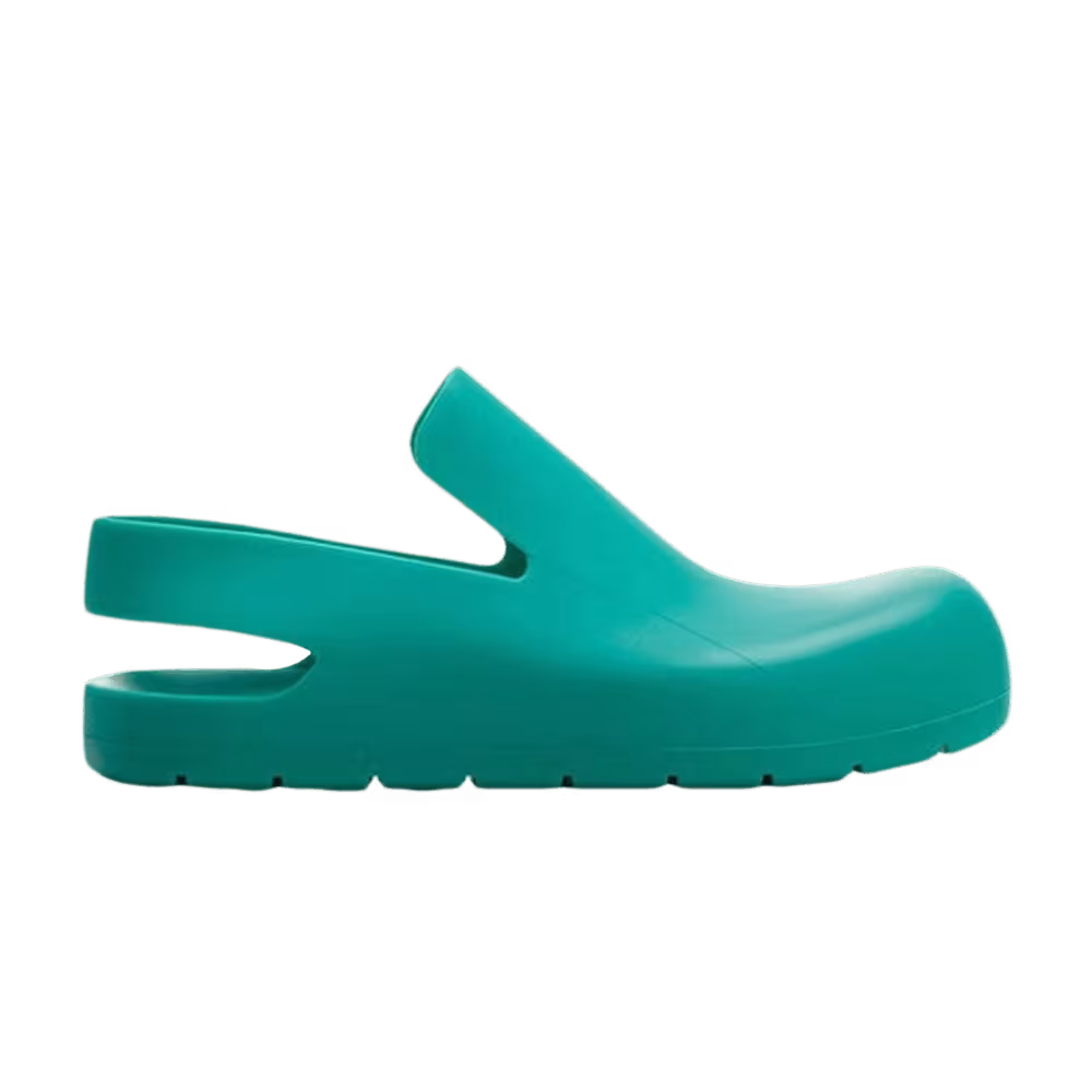 Bottega Veneta Puddle Slingback Sandal Acid Turquoise