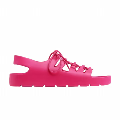 Bottega Veneta Wmns Jelly Sandal 'Cranberry'