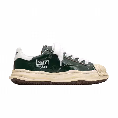 Maison Mihara Yasuhiro Blakey OG Sole Wrinkled Leather Low 'Green'