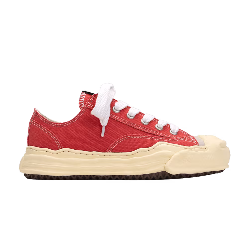 Maison Mihara Yasuhiro Hank Vintage Sole Canvas Low Orange