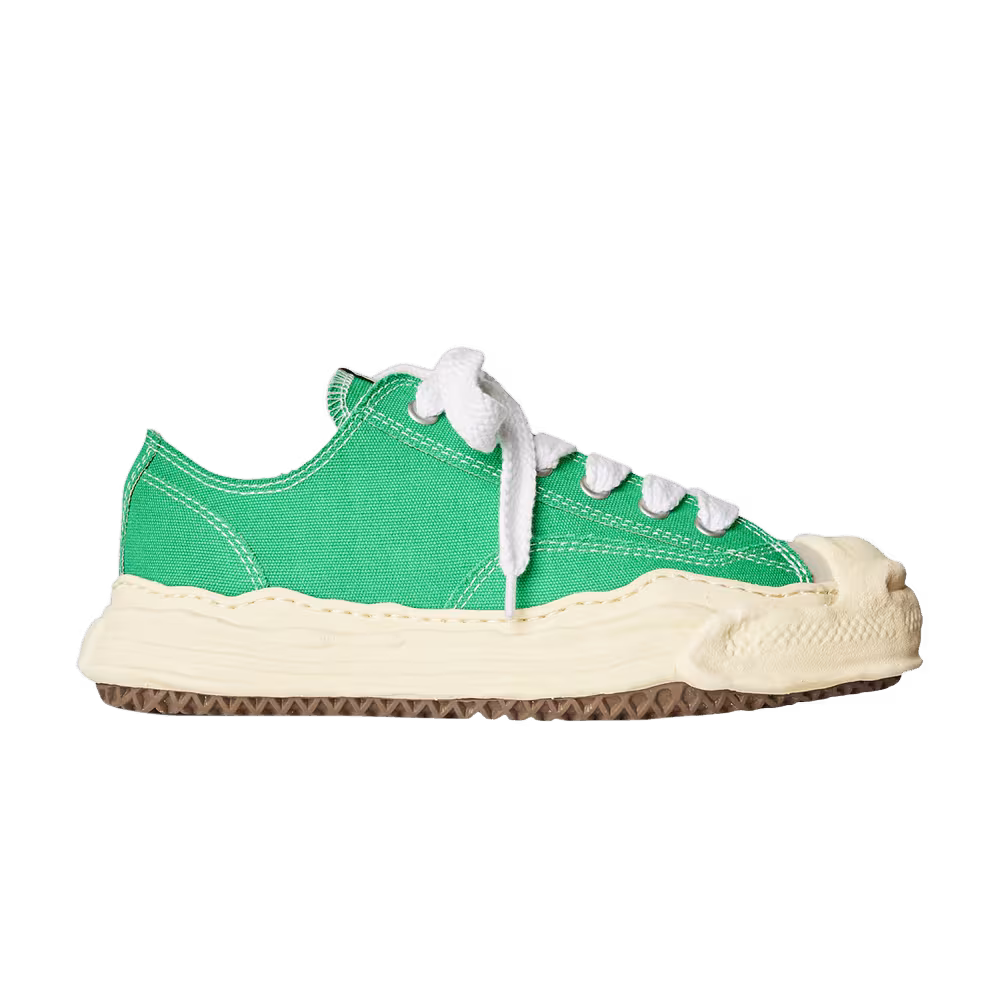 Maison Mihara Yasuhiro Hank Vintage Sole Canvas Low Green