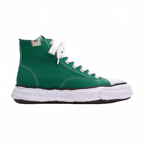Maison Mihara Yasuhiro Peterson 23 OG Sole Canvas High 'Clear Green'