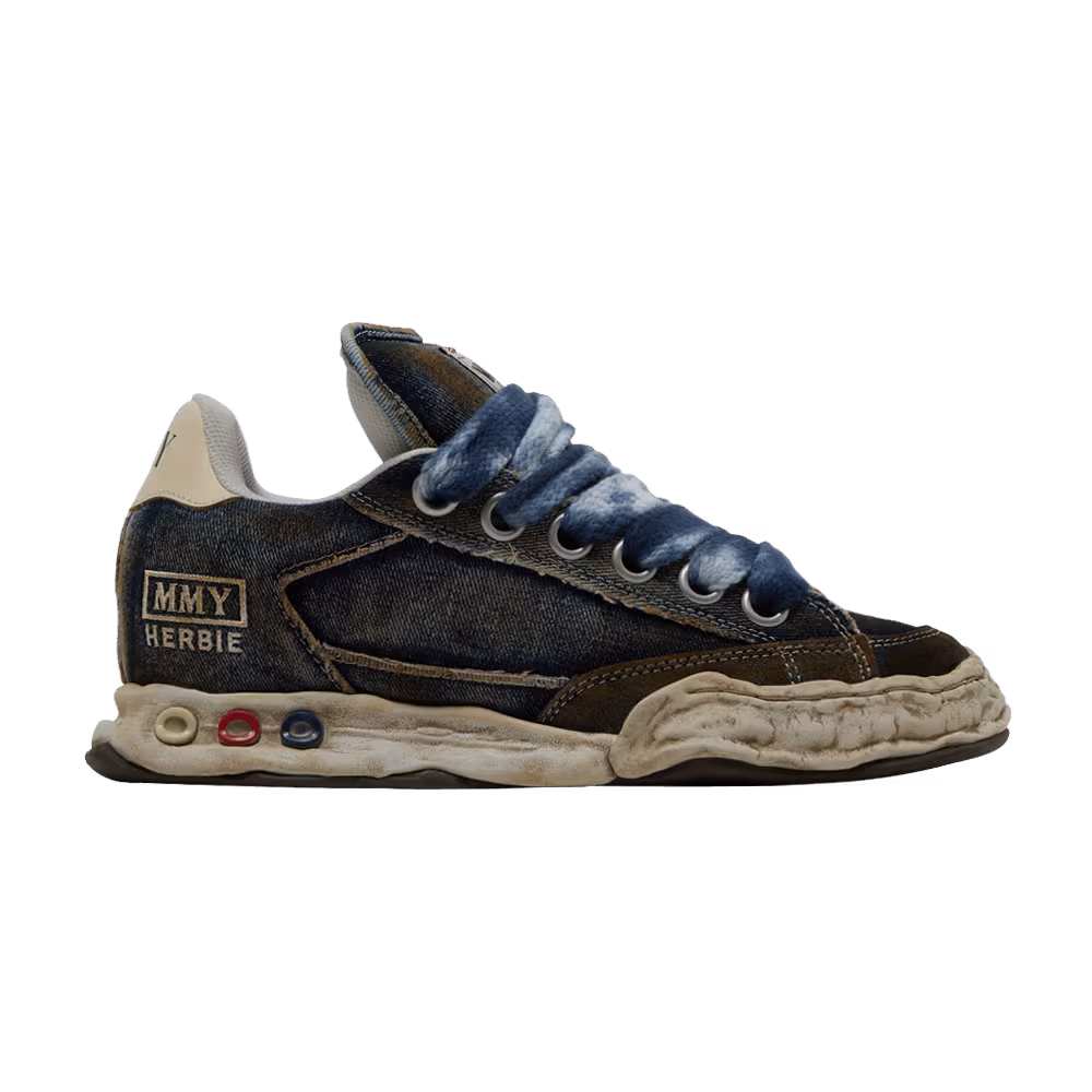Maison Mihara Yasuhiro Herbie Puffer OG Sole Washed Denim Low Blue