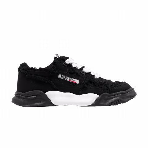 Maison Mihara Yasuhiro Parker OG Sole Canvas Low 'Black'
