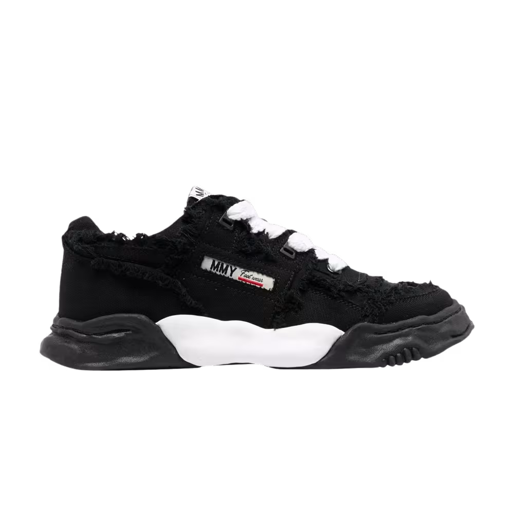 Maison Mihara Yasuhiro Parker OG Sole Canvas Low Black