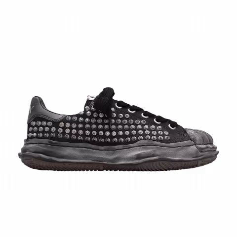 Maison Mihara Yasuhiro Blakey OG Sole Studded Canvas Low 'Black'
