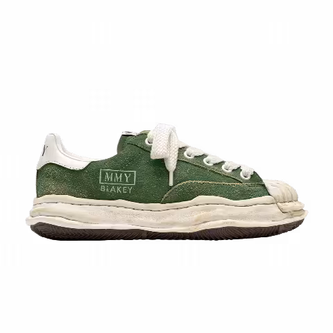 Maison Mihara Yasuhiro Blakey OG Sole Vintage Suede Low 'Green'