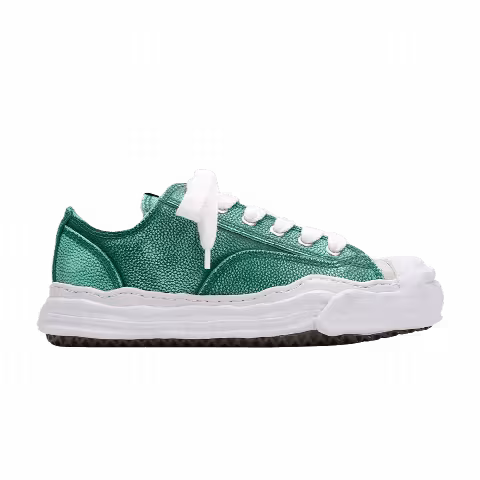 Maison Mihara Yasuhiro Hank OG Sole Brushed Shrink Leather Low 'Green'